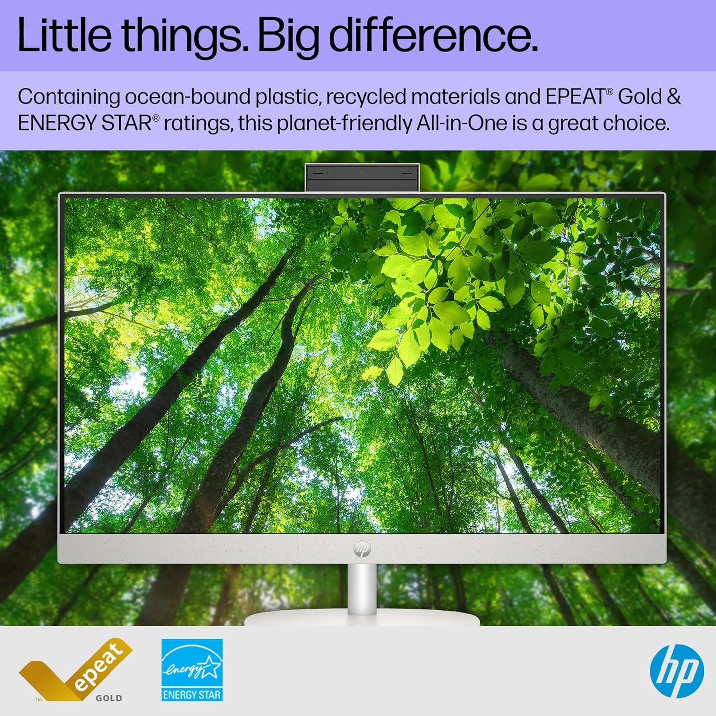 HP 27-cr0012 27" All-in-One Desktop PC (2024)