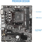 MSI A520M-A PRO Ryzen AM4 Micro-ATX Motherboard