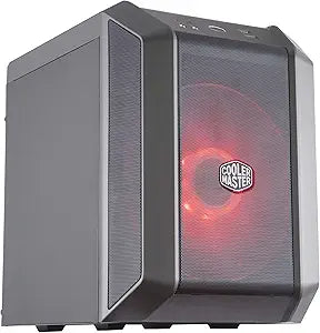Cooler Master H100 Mini-ITX PC Case with RGB Fan — main product image