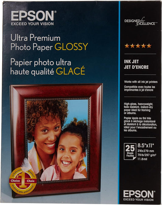 Epson S042182 Ultra Premium Photo Paper Glossy 8.5x11