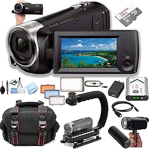 Sony CX405 HD Handycam 64GB Bundle