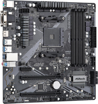 ASRock B450M PRO4 R2.0 AMD Motherboard AM4 Micro ATX