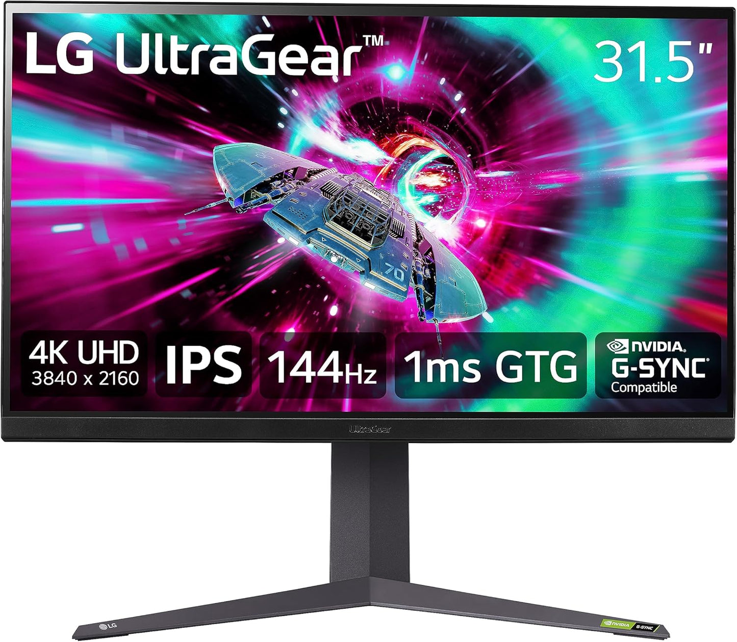 LG 32GR93U-B.AUS 32" UltraGear 4K 144Hz Gaming Monitor