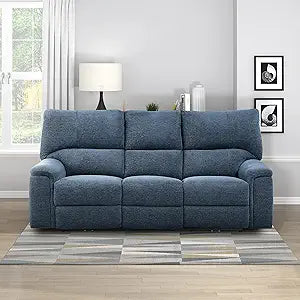 Lexicon 194840169147 Evanside Indigo Power Reclining Sofa