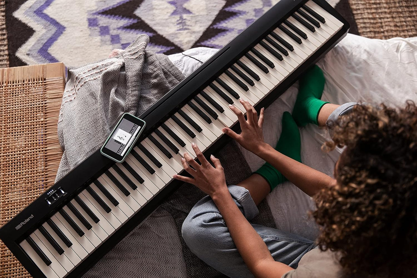 Roland FP-10-BK 88-Key Digital Piano with Bluetooth