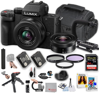 Panasonic Lumix G100D 12-32mm Lens Mirrorless Camera Kit