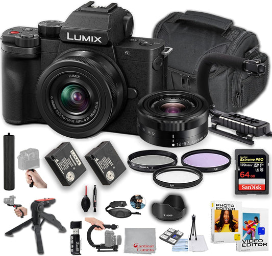 Panasonic Lumix G100D 12-32mm Lens Mirrorless Camera Kit