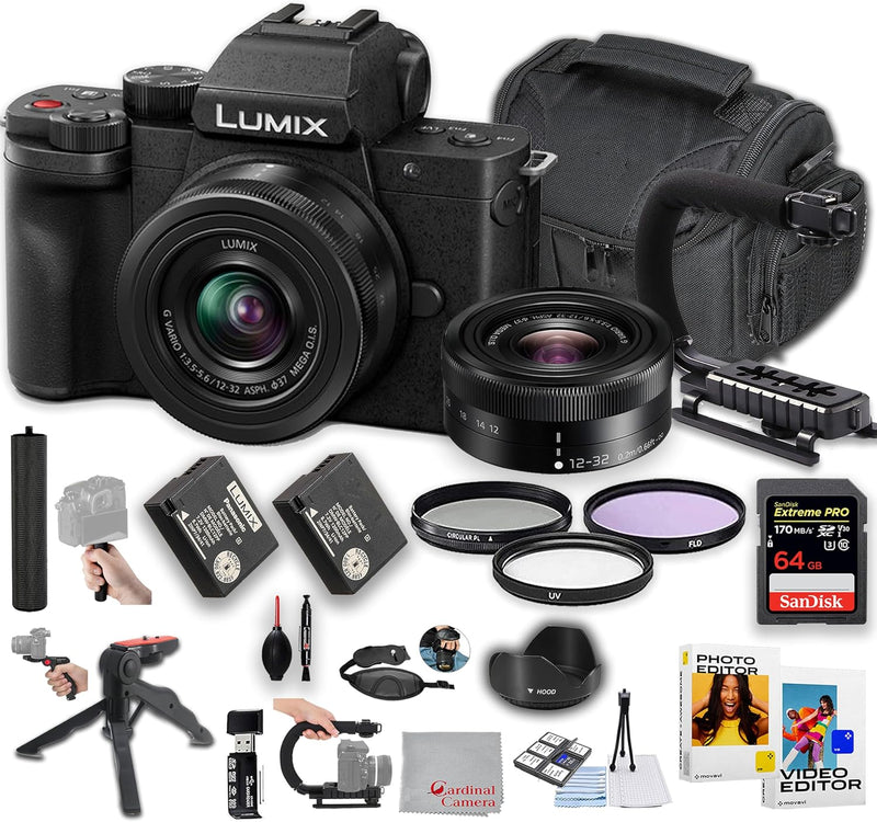Panasonic Lumix G100D 12-32mm Lens Mirrorless Camera Kit — main product image