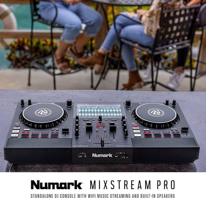 Numark Mixstream Pro Standalone DJ Controller with Built-in Speakers