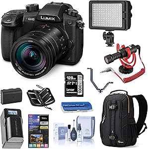 Panasonic LUMIX GH5 DC-GH5LK 4K Mirrorless Camera Bundle