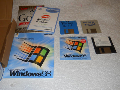 Microsoft Second Edition Windows 98 SE CD