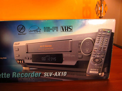 Sony SLV-AX10 VCR VHS Player Recorder