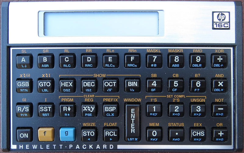 HP HP-16C Computer Scientist's Calculator Scientific Professional — main product image