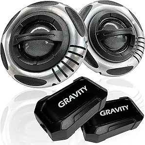 Gravity G-230TW 350W 1" Dome Tweeter Vehicle Speaker