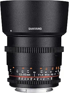 Samyang SYCV85M-C 85mm T1.5 Cine Lens Canon