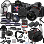 Sony CCILCE7M3K/B a7 III 24MP Camera 28-70mm Lens Bundle