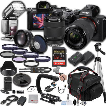 Sony CCILCE7M3K/B a7 III 24MP Camera 28-70mm Lens Bundle