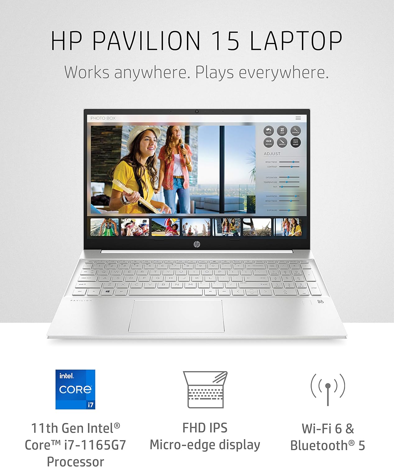 HP 15-eg0021nr Pavilion 15 Laptop i7 16GB 512GB SSD