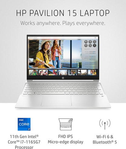HP 15-eg0021nr Pavilion 15 Laptop i7 16GB 512GB SSD