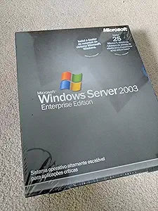 Microsoft P72-00001 Windows Server 2003 Enterprise 25-Client