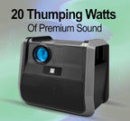 RCA RPJ060 Portable Projector with Bluetooth Speakers