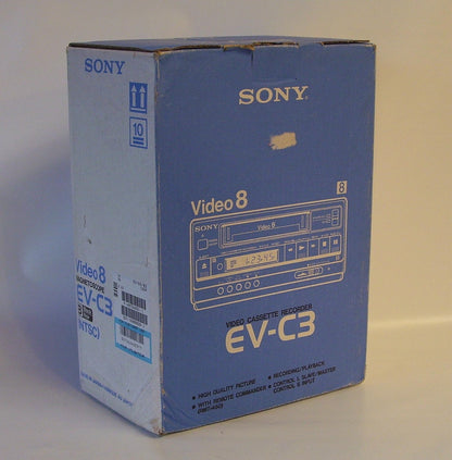 Sony EV-C3 Compact Video 8 VCR Tape Transfer Ready