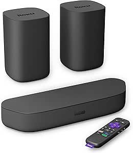 Roku Streambar Streaming Device & Wireless Speakers