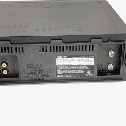 Sony SLV-679HF Hi-Fi Stereo VCR with VCR Plus+