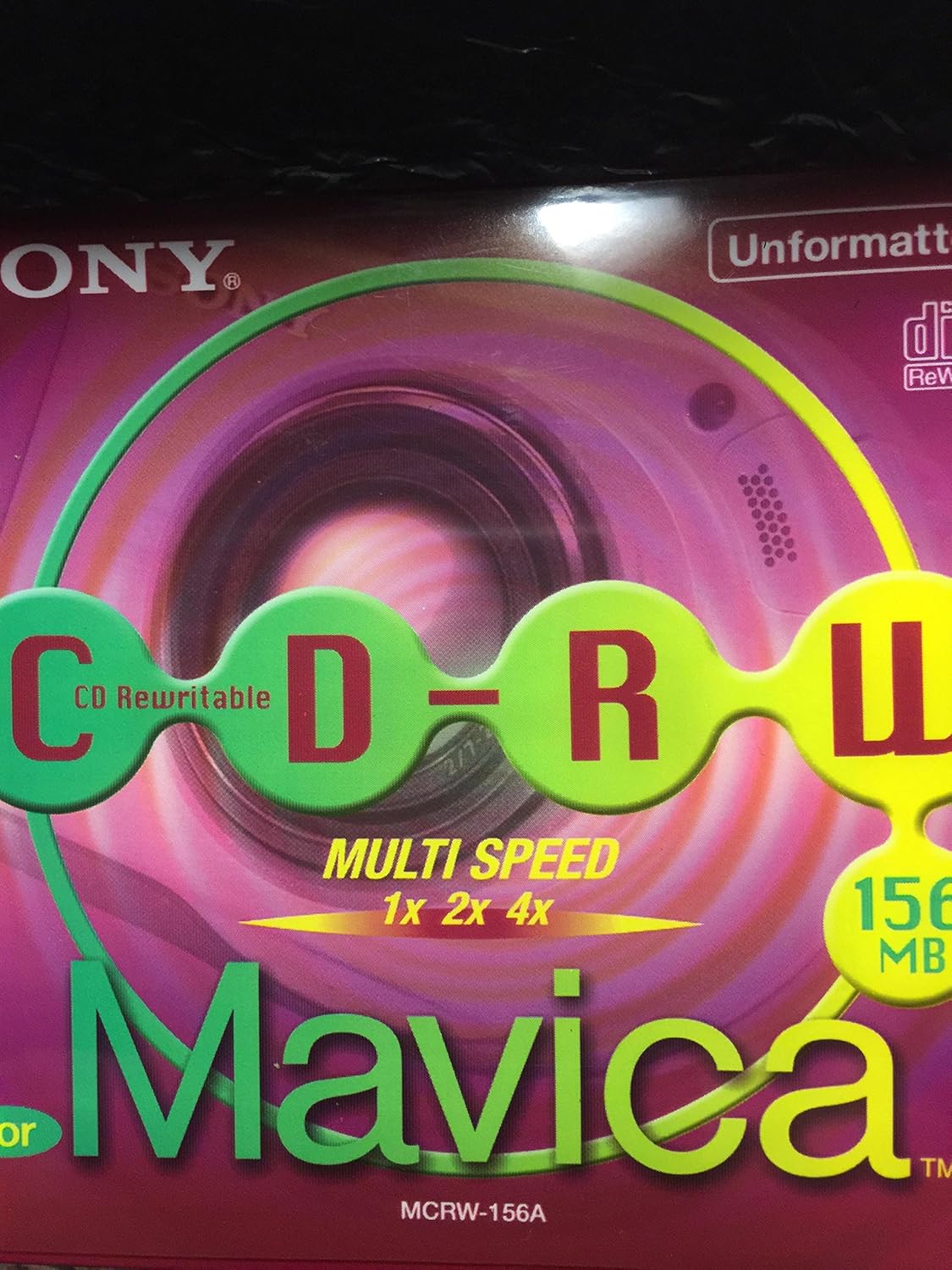 Sony MCRW156A Dragon Media CD-RW Disc 3-inch