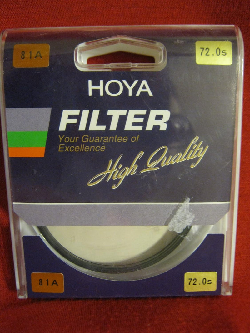 Hoya 024066004147 72mm 81A Multi Coated Warming Filter - Glass — main product image