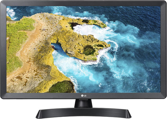 LG 24LQ510S 24" HD Smart TV webOS Black