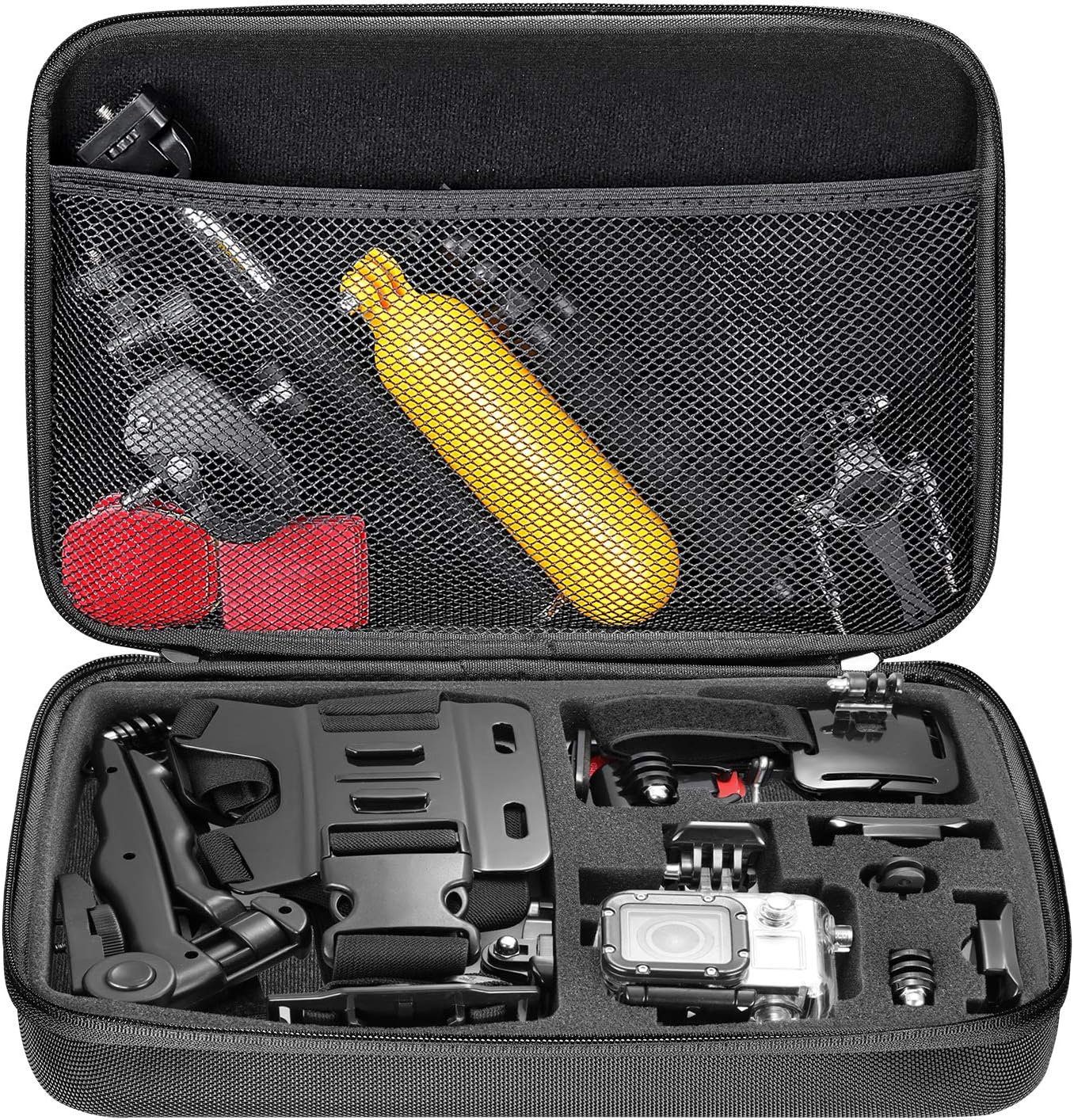 Neewer 10078689 Shockproof Carrying Case for Action Cameras