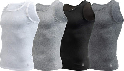 Spyder Mens Pro Cotton Stretch Tank Tops A-Shirts