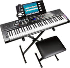 Alesis Recital 88-Key Digital Piano Keyboard Bundle