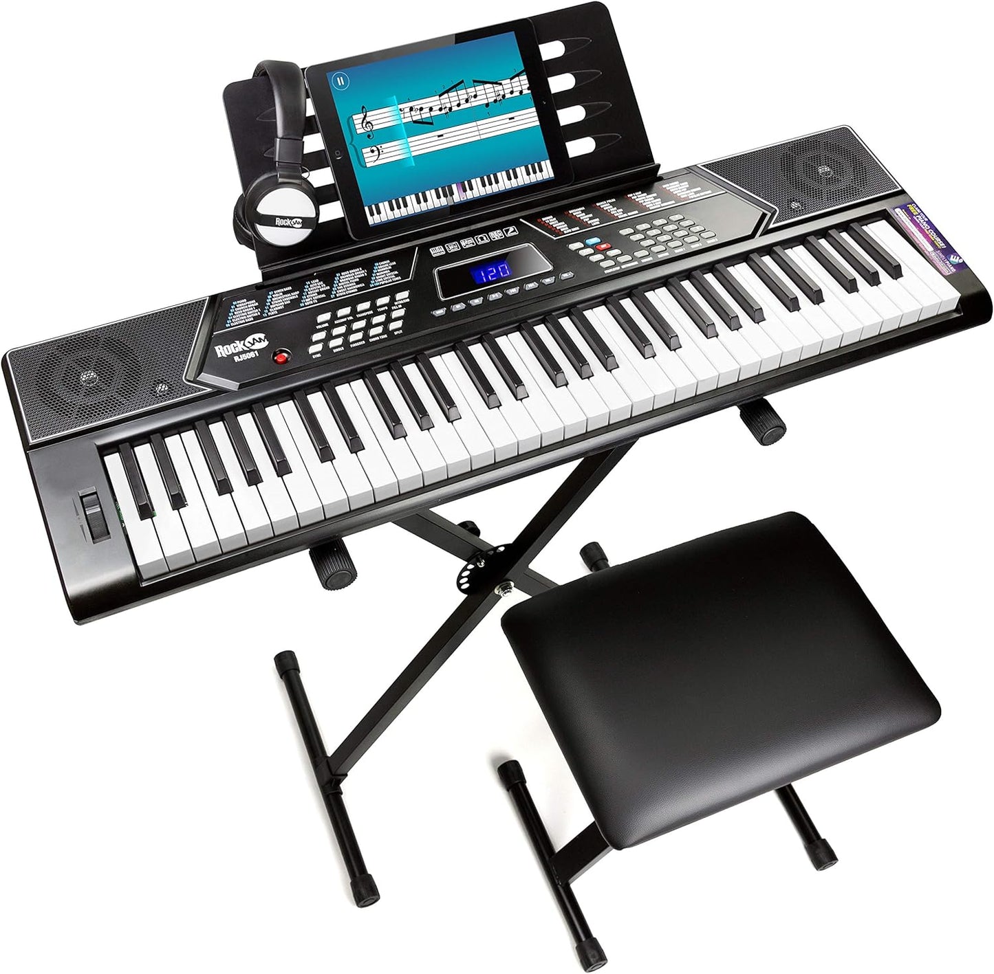 Alesis Recital 88-Key Digital Piano Keyboard Bundle