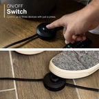 GE 69291 Extension Cord with Footswitch 3 Outlet 9ft