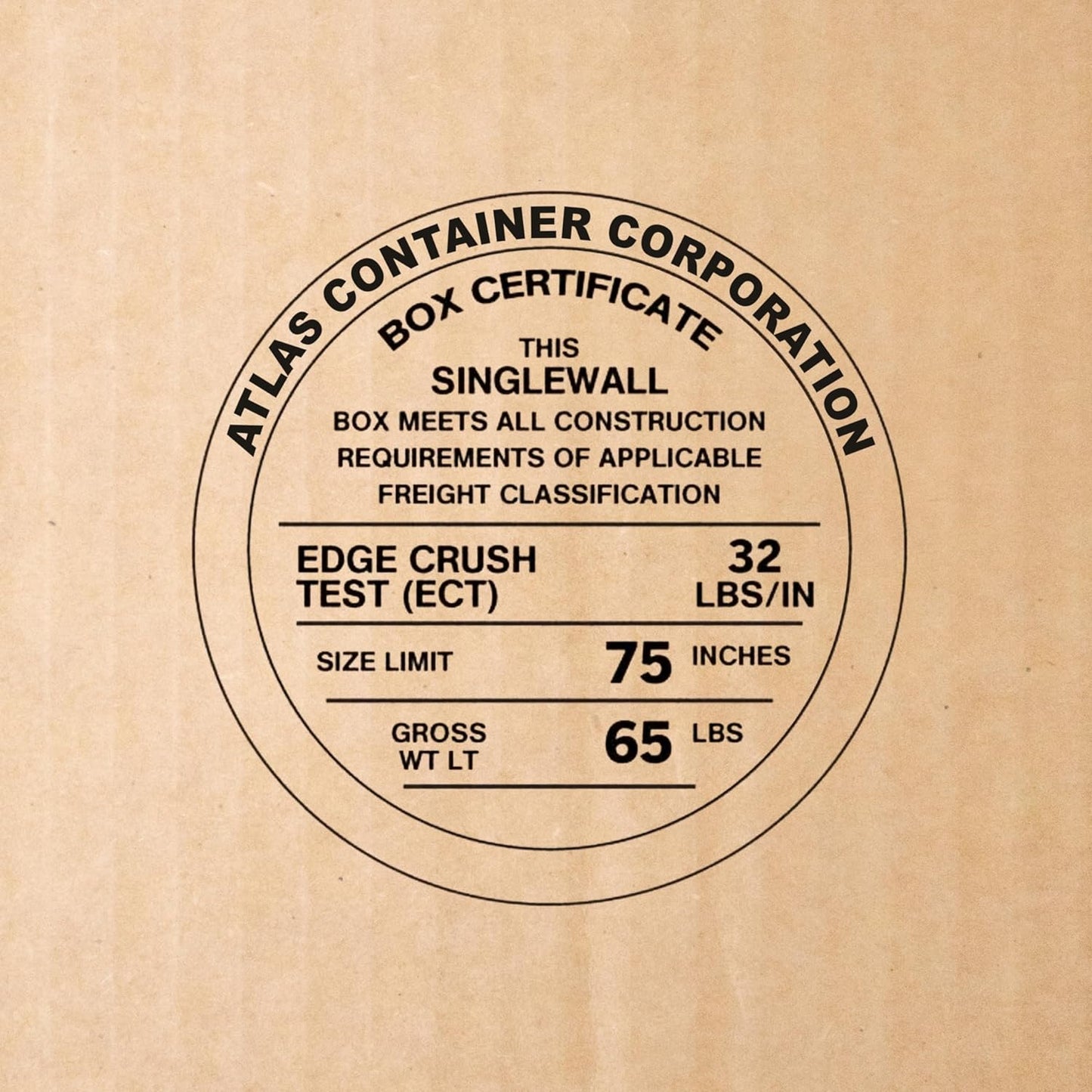 Atlas 372500 12x10x8 Brown Shipping Boxes 25-Pack