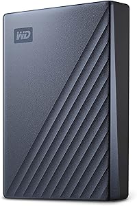 Western Digital WDBFTM0050BBL 5TB USB-C Portable Drive — main product image