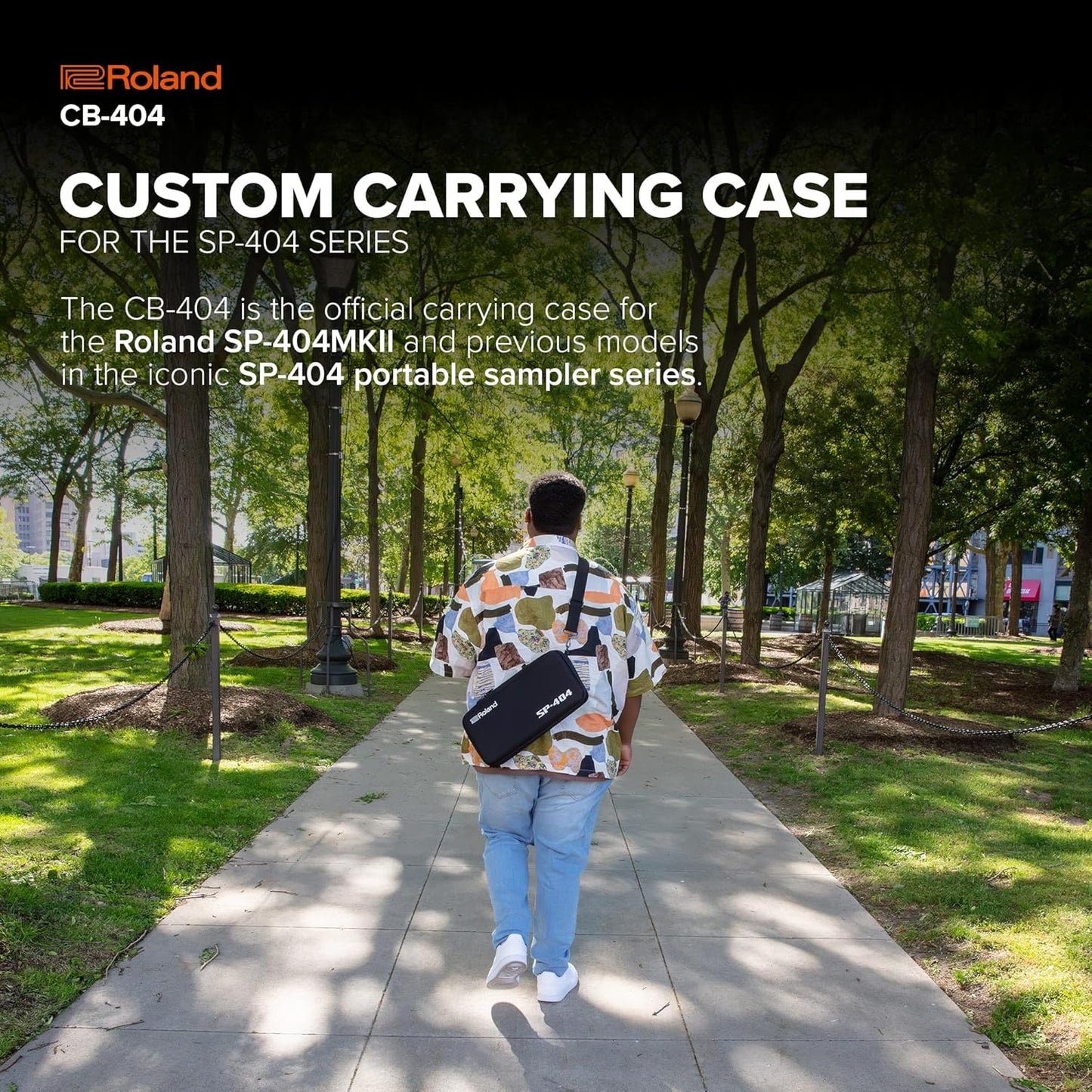 Roland CB-404 SP-404MKII Sampler Carry Case - Custom Design