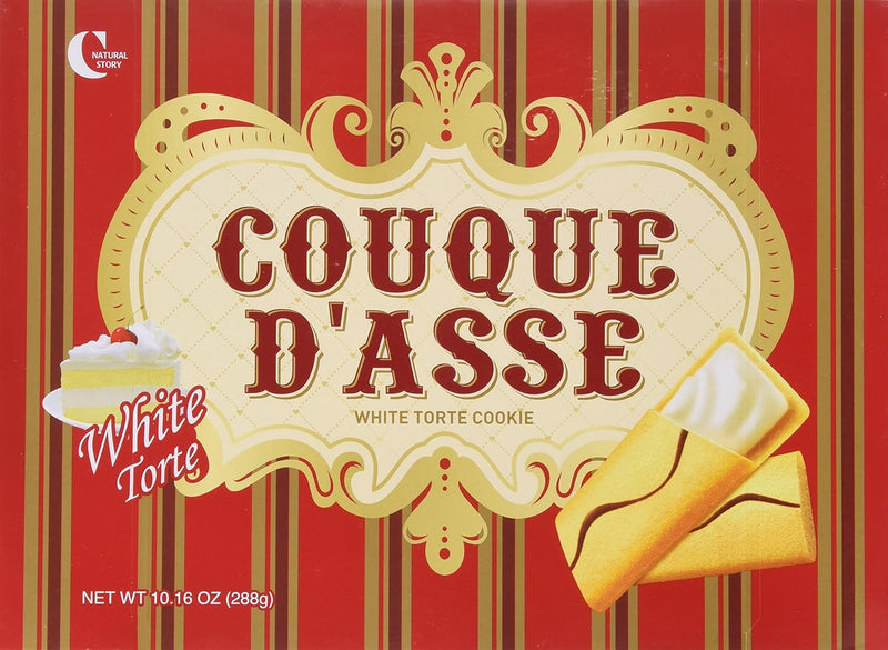 Crown Couque D'Asse White Cookies, 10.16 Ounce — main product image