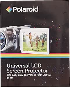 Polaroid PLSP Universal LCD Screen Protector Cut-to-Size — main product image