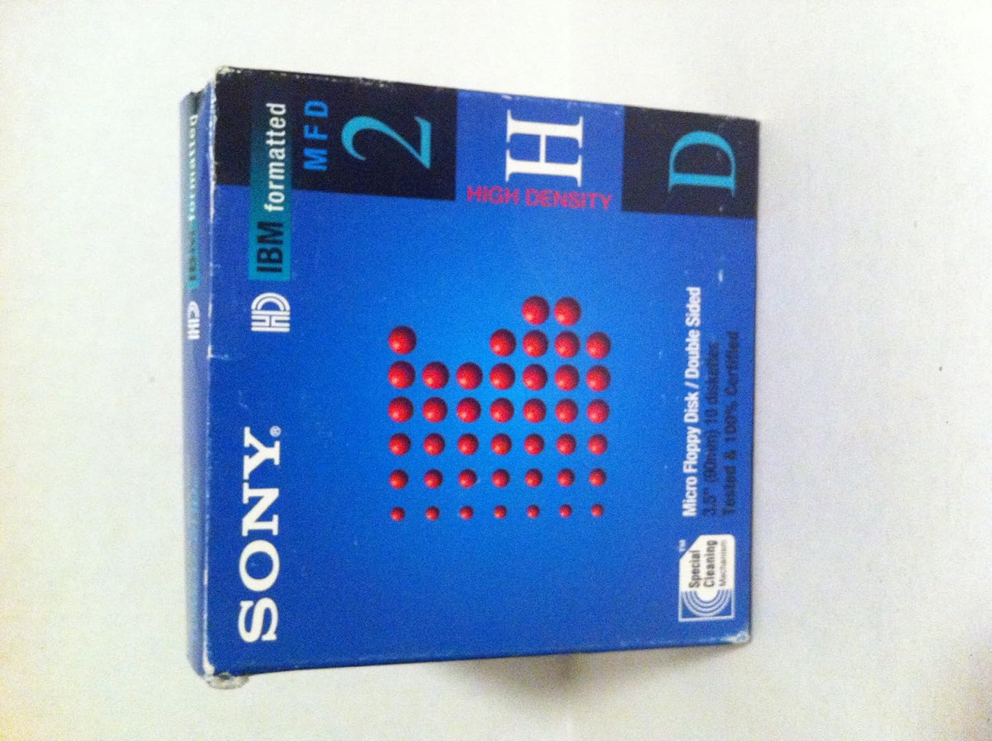 Sony 10mfd-2hdcf 3.5" Micro Floppy Disks 1.44MB (10-Pack)