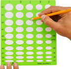 Westcott T-808 Small Ellipse Template Drafting Tool