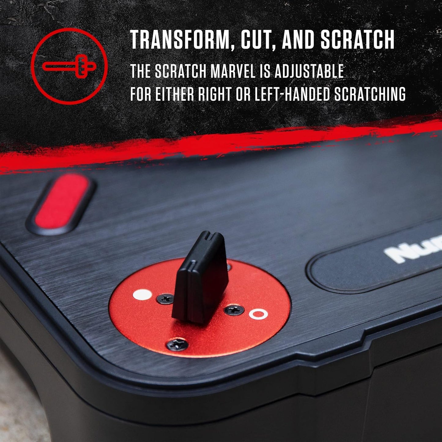 Numark PT01 Scratch Portable DJ Turntable