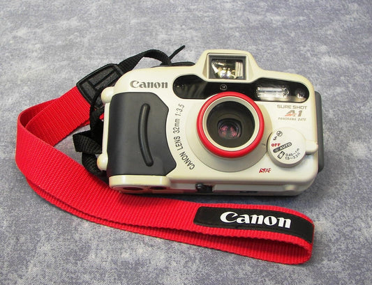 Canon Sure Shot A-1 Waterproof 35mm Film Camera (Renewed)