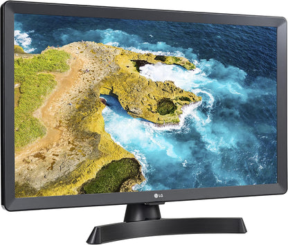 LG 24LQ510S 24" HD Smart TV webOS Black