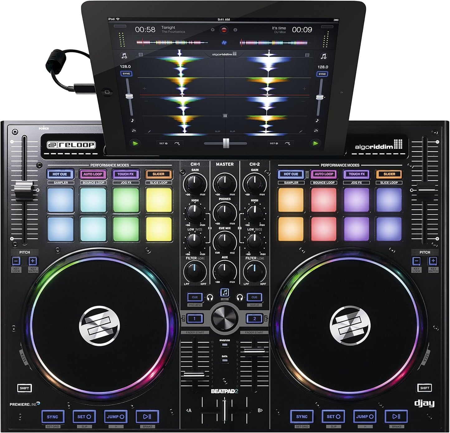 Reloop AMS-BEATPAD-2 Cross Platform DJ Controller
