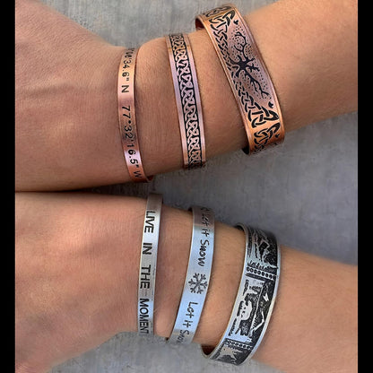 Zoom 1 Metal Stamping Bracelet Kit: Aluminum & Copper