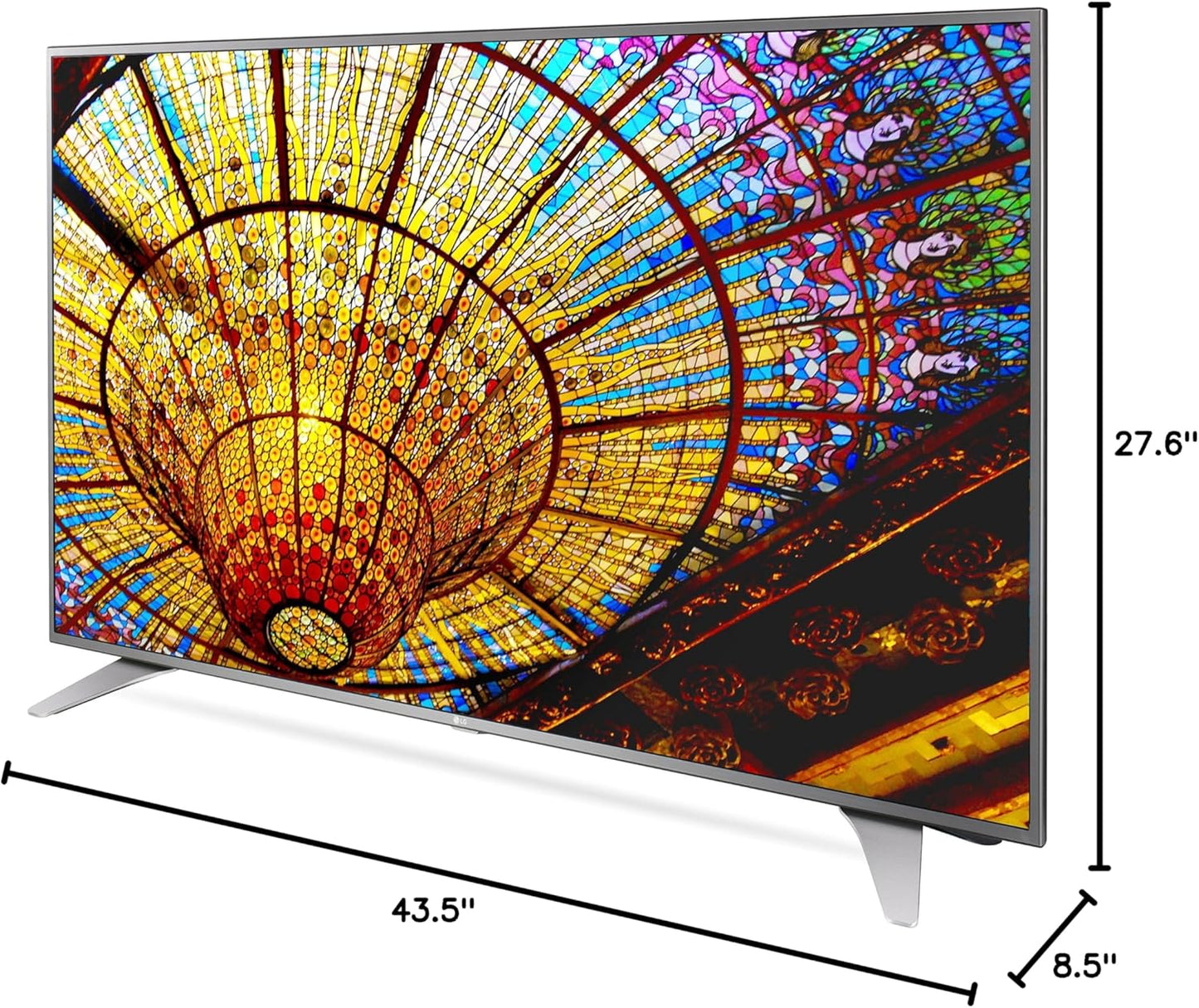 LG 49UH6500 49-Inch 4K Ultra HD Smart TV (2016 Model)
