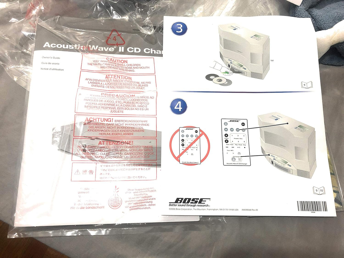 Bose Acoustic Wave II Graphite Gray Music System